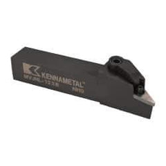 Kennametal - MVJN, Left Hand Cut, 3° Lead Angle, 3/4" Shank Height x 3/4" Shank Width, Negative Rake Indexable Turning Toolholder - 4-1/2" OAL, VN..33. Insert Compatibility, Series Kenloc - Eagle Tool & Supply