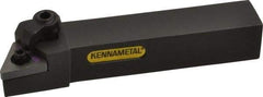 Kennametal - MTJN, Right Hand Cut, 3° Lead Angle, 3/4" Shank Height x 3/4" Shank Width, Negative Rake Indexable Turning Toolholder - 4-1/2" OAL, TN..43. Insert Compatibility, Series Kenloc - Eagle Tool & Supply