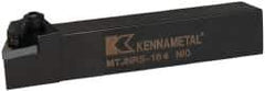 Kennametal - MTJN, Right Hand Cut, 3° Lead Angle, 1" Shank Height x 1" Shank Width, Negative Rake Indexable Turning Toolholder - 6" OAL, TN..43. Insert Compatibility, Series Kenloc - Eagle Tool & Supply