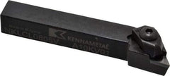 Kennametal - NP.., -5° Lead Angle NKLC External Left Hand Indexable Profiling Toolholder - 12.7mm Shank Height x 12.7mm Shank Width, 88.9mm Long, Steel - Eagle Tool & Supply