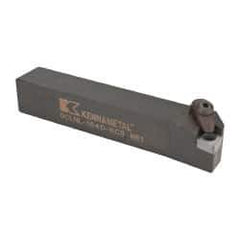 Kennametal - DCLN, Left Hand Cut, 5° Lead Angle, 1" Shank Height x 1" Shank Width, Negative Rake Indexable Turning Toolholder - 6" OAL, CN..43. Insert Compatibility, Series Kenclamp - Eagle Tool & Supply