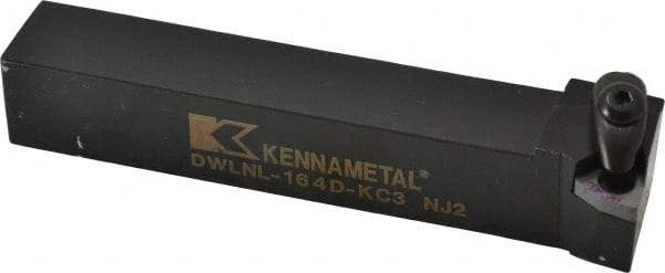 Kennametal - DWLN, Left Hand Cut, 5° Lead Angle, 1" Shank Height x 1" Shank Width, Negative Rake Indexable Turning Toolholder - 6" OAL, WN..43. Insert Compatibility, Series Kenclamp - Eagle Tool & Supply