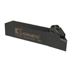 Kennametal - DVJN, Left Hand Cut, 3° Lead Angle, 1" Shank Height x 1" Shank Width, Negative Rake Indexable Turning Toolholder - 6" OAL, VN..33. Insert Compatibility, Series Kenclamp - Eagle Tool & Supply
