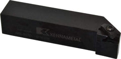 Kennametal - External Thread, Left Hand Cut, 31.75mm Shank Width x 31.75mm Shank Height Indexable Threading Toolholder - 152.4mm OAL, N.3L Insert Compatibility, NS Toolholder, Series Top Notch - Eagle Tool & Supply