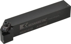 Kennametal - External Thread, Right Hand Cut, 19.05mm Shank Width x 19.05mm Shank Height Indexable Threading Toolholder - 114.3mm OAL, N.2R Insert Compatibility, NS Toolholder, Series Top Notch - Eagle Tool & Supply