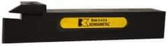 Kennametal - External Thread, 0.67" Max Depth of Cut, 4mm Min Groove Width, 152.4mm OAL, Right Hand Indexable Grooving Cutoff Toolholder - 25.4mm Shank Height x 25.4mm Shank Width, A4..04.. Insert Style, A4SM Toolholder Style, Series A4 - Eagle Tool & Supply