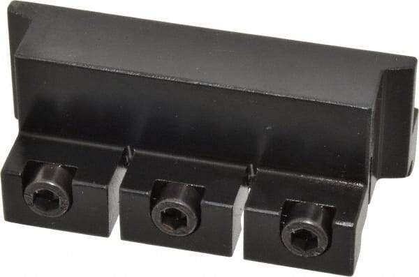 Kennametal - Tool Block Style A2TEN, 26mm Blade Height, 3.39" OAL, 1.57"& OAH, Indexable Cutoff Blade Tool Block - 3/4" Shank Height, 3/4" Shank Width, Reversible, Series A2 Cut-Off - Eagle Tool & Supply