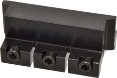 Kennametal - Tool Block Style A2TEN, 26mm Blade Height, 3.39" OAL, 1.57"& OAH, Indexable Cutoff Blade Tool Block - 3/4" Shank Height, 3/4" Shank Width, Reversible, Series A2 Cut-Off - Eagle Tool & Supply