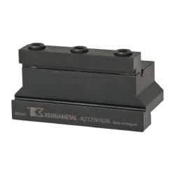 Kennametal - Tool Block Style A2TZN, 26mm Blade Height, 3.39" OAL, 1.89"& OAH, Indexable Cutoff Blade Tool Block - 1" Shank Height, 1" Shank Width, Reversible, Series A2 Cut-Off - Eagle Tool & Supply