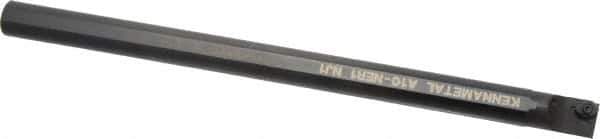 Kennametal - 20.32mm Min Bore Diam, 10" OAL, 5/8" Shank Diam, A-NE Indexable Boring Bar - N. Insert, Clamp Holding Method - Eagle Tool & Supply