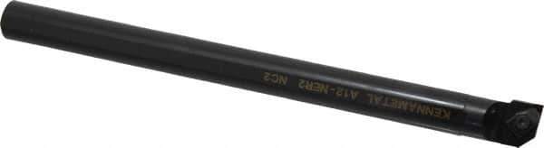 Kennametal - 28.58mm Min Bore Diam, 10" OAL, 3/4" Shank Diam, A-NE Indexable Boring Bar - N. Insert, Clamp Holding Method - Eagle Tool & Supply