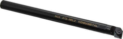 Kennametal - 28.58mm Min Bore Diam, 10" OAL, 3/4" Shank Diam, A-NE Indexable Boring Bar - N. Insert, Clamp Holding Method - Eagle Tool & Supply