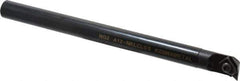 Kennametal - NP.., 5° Lead Angle A-NKLC Internal Left Hand Indexable Profiling Toolholder - 3/4" Shank Width, 254mm Long, Steel, Through Coolant - Eagle Tool & Supply