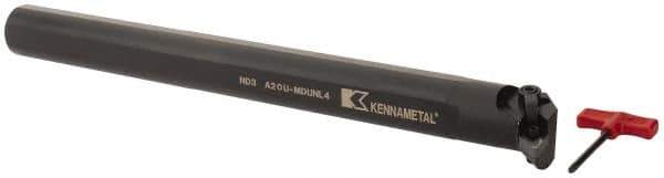 Kennametal - 43.31mm Min Bore Diam, 14" OAL, 31.75mm Shank Diam, A-MDUN Indexable Boring Bar - DN.. Insert, Screw or Clamp Holding Method - Eagle Tool & Supply