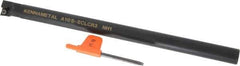 Kennametal - 19.56mm Min Bore Diam, 10" OAL, 5/8" Shank Diam, A-SCLC Indexable Boring Bar - CC.. Insert, Screw Holding Method - Eagle Tool & Supply