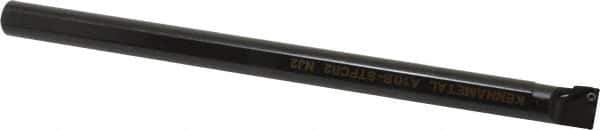 Kennametal - 19.56mm Min Bore Diam, 10" OAL, 5/8" Shank Diam, A-STFC Indexable Boring Bar - TC.. Insert, Screw Holding Method - Eagle Tool & Supply