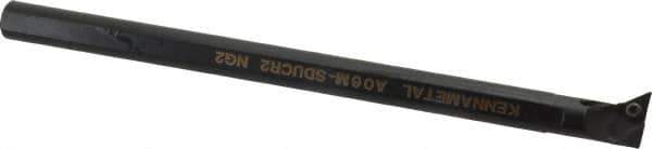 Kennametal - 15.24mm Min Bore Diam, 152.4mm OAL, 3/8" Shank Diam, A-SDUC Indexable Boring Bar - DC.. Insert, Screw Holding Method - Eagle Tool & Supply