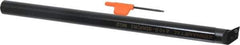 Kennametal - 21.59mm Min Bore Diam, 254mm OAL, 5/8" Shank Diam, A-SDUC Indexable Boring Bar - DC.. Insert, Screw Holding Method - Eagle Tool & Supply