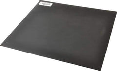 Made in USA - 12" Long, 12" Wide, 1/16" Thick, Neoprene Rubber Foam Sheet - 50 to 60 Durometer, Black, -40 to 225°F, 2,500 psi Tensile Strength, Plain Backing, Stock Length - Eagle Tool & Supply