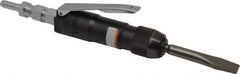 Nitto Kohki - 6,000 BPM, Pneumatic Chipping Hammer - 5.3 CFM Air Consumption, 3/8 NPT Inlet - Eagle Tool & Supply