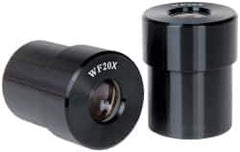 SPI - 20x Magnification, Microscope Eyepiece (Pair) - Use with SPI 12-504-7 Deluxe Stereo Zoom Microscope - Eagle Tool & Supply
