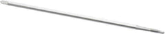 OSG - #8-32 UNC 2 Flute H3 Bright Finish High Speed Steel Spiral Point Extension Tap - Plug Chamfer, 6" OAL, 3/4" Thread Length, 2B Class of Fit - Eagle Tool & Supply