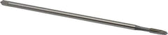 OSG - #10-24 UNC 2 Flute H3 Bright Finish High Speed Steel Spiral Point Extension Tap - Plug Chamfer, 6" OAL, 7/8" Thread Length, 2B/3B Class of Fit - Eagle Tool & Supply