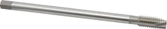 OSG - 7/16-14 UNC 3 Flute H3 Bright Finish High Speed Steel Spiral Point Extension Tap - Plug Chamfer, 6" OAL, 1-7/16" Thread Length, 3B Class of Fit - Exact Industrial Supply
