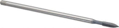OSG - 1/4-20 UNC 2 Flute H3 elektraLUBE Finish High Speed Steel Spiral Point Extension Tap - Plug Chamfer, 6" OAL, 3B Class of Fit - Eagle Tool & Supply