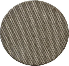 Norton - 2" Diam, 120 Grit Diamond Adhesive PSA Disc - Medium Grade, Black, Cloth Backing, Flexible - Eagle Tool & Supply