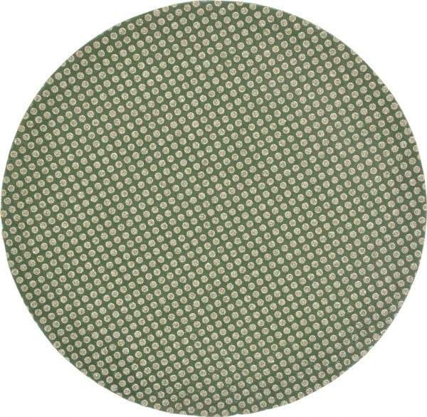 Norton - 5" Diam, 60 Grit Diamond Adhesive PSA Disc - Coarse Grade, Green, Cloth Backing, Flexible - Eagle Tool & Supply