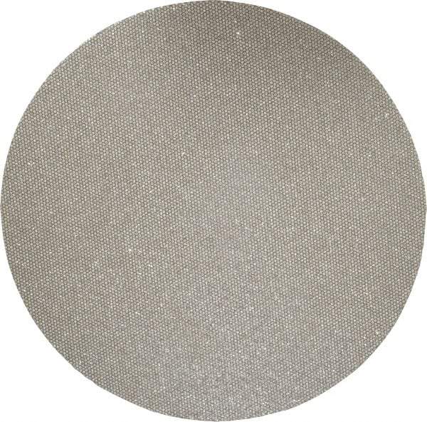 Norton - 5" Diam, 120 Grit Diamond Adhesive PSA Disc - Medium Grade, Black, Cloth Backing, Flexible - Eagle Tool & Supply