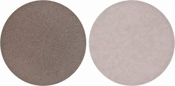 Norton - 5" Diam, 200 Grit Diamond Adhesive PSA Disc - Fine Grade, Red, Cloth Backing, Flexible - Eagle Tool & Supply
