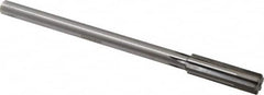 Made in USA - 0.589" Carbide-Tipped 6 Flute Chucking Reamer - Eagle Tool & Supply