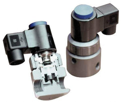 Plast-O-Matic - Direct Acting, PVC Solenoid Valve - Normally Closed, Viton Seal - Eagle Tool & Supply