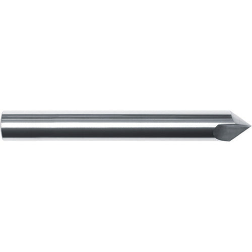 ‎3/8X2-1/2L 2FL 120 DEG SE CHAMF MIL - Exact Industrial Supply