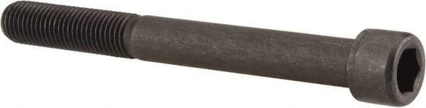 Value Collection - 7/8-9 UNC Hex Socket Drive, Socket Cap Screw - Alloy Steel, Black Oxide Finish, Partially Threaded, 8" Length Under Head - Eagle Tool & Supply