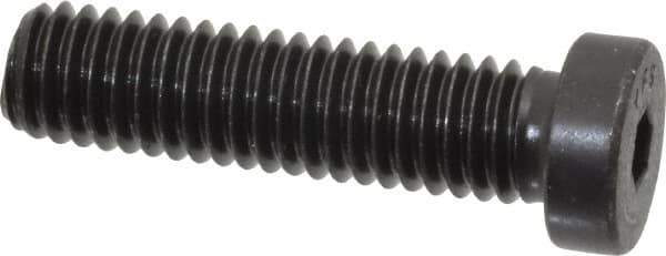 Value Collection - 3/8-16 UNC Hex Socket Drive, Low Socket Cap Screw - Alloy Steel, Black Oxide Finish, Fully Threaded, 1-1/2" Length Under Head - Eagle Tool & Supply