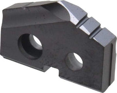 Allied Machine and Engineering - 21/32" Diam x 1/8" Thick, Seat Code 0, 132° Included Angle Spade Drill Insert - TiAlN Coated, Carbide, Grade K20, Series T-A - Eagle Tool & Supply