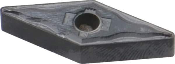 Kennametal - VNMG332 FF Grade KC5010 Carbide Turning Insert - TiAlN Finish, 35° Diamond, 3/8" Inscr Circle, 3/16" Thick, 1/32" Corner Radius - Eagle Tool & Supply