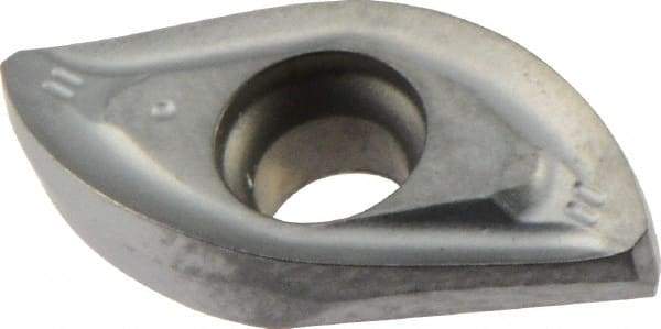 Iscar - BCR50 QT Grade IC328 Carbide Milling Insert - TiCN Finish, 0.1" Thick, 1/4" Corner Radius - Eagle Tool & Supply