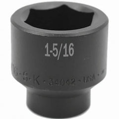 SK - Impact Socket - 1/2"DR 1-5/16" IMPACT SOCKET - Eagle Tool & Supply