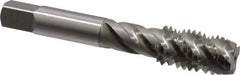 OSG - 5/8-11 UNC 4 Flute 3B Plug Spiral Flute Tap - High Speed Steel, Bright Finish, 3-13/16" OAL, Right Hand Flute, Right Hand Thread, H3, Series 106/107 - Eagle Tool & Supply