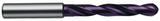 13/32 Dia-Carbide HP 5XD Drill-140° Point-Firex - Eagle Tool & Supply