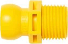 Loc-Line - 1/2" Hose ID, Male to Female Coolant Hose Connector - 1/2" NPT, For Loc-Line Modular Hose Systems - Eagle Tool & Supply