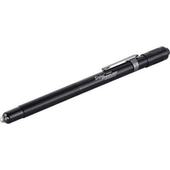 Streamlight - Blue LED Bulb, 2 Lumens, Mini Flashlight - Black Aluminum Body, 3 AAAA Alkaline Batteries Included - Eagle Tool & Supply