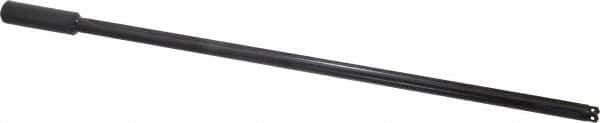 Allied Machine and Engineering - Series 0, 33/64 to 11/16" Diam, 3/4" Diam Straight Shank, Straight Flute Spade Drill - 15-1/4" Max Depth, 16-11/64" Body Length, 18-7/16" OAL, Extended Length, Through Coolant - Eagle Tool & Supply