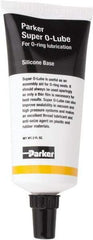 Parker - 2 oz Super O Lube, V Ring, U Cup & Piston Cup - PTFE, Use with Any Rubber Polymer - Eagle Tool & Supply