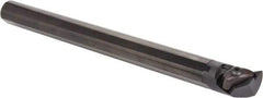 Kennametal - 1.3" Min Bore Diam, 12" OAL, 1" Shank Diam, A-DDUN-KC Indexable Boring Bar - DN.. Insert, Clamp Holding Method - Eagle Tool & Supply