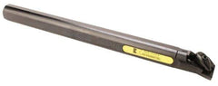 Kennametal - 1.76" Min Bore Diam, 14" OAL, 1-1/2" Shank Diam, A-DCFN-KC Indexable Boring Bar - CN.. Insert, Clamp Holding Method - Eagle Tool & Supply